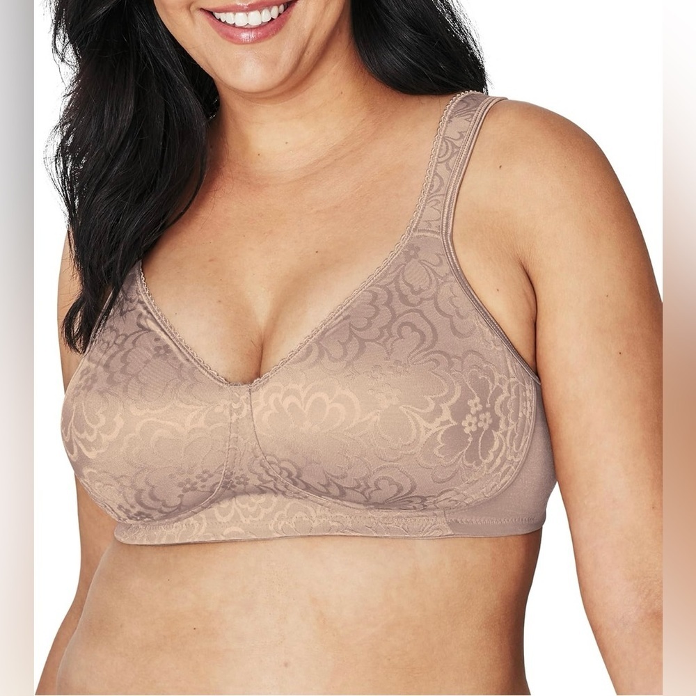 Playtex Women's 18-Hour Ultimate Lift Wireless Full-Coverage Bra Size 44C